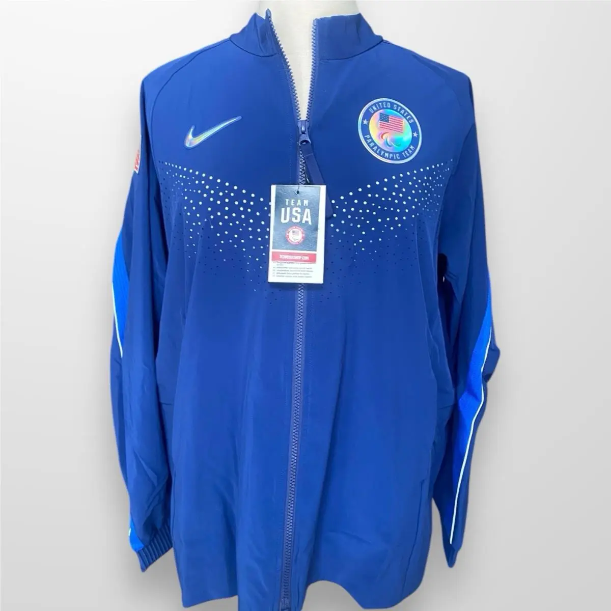 Team Usa Nike Paris 2024 Paralympic Olympic Podium Jacket L
