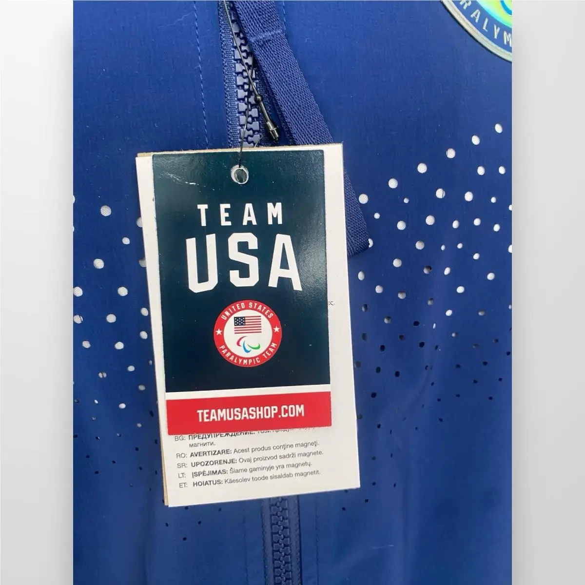 Nike clothing - Parolympic Podium Jacket - Parolympic Podium Jacket - Blue 3