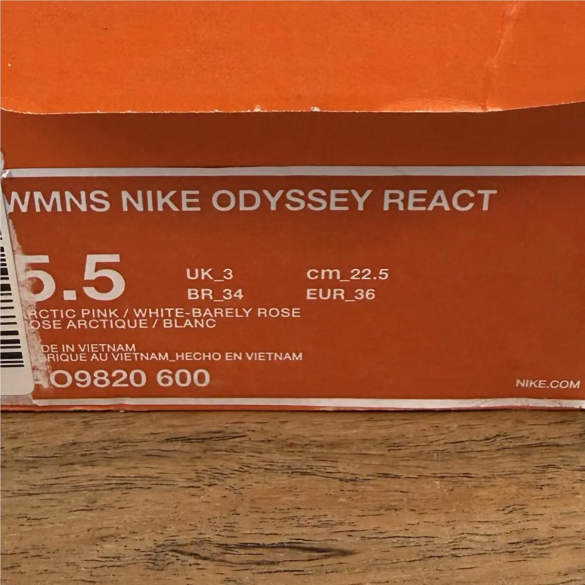 Nike shoes - Nike Odyssey React - Odyssey React - Pink 6