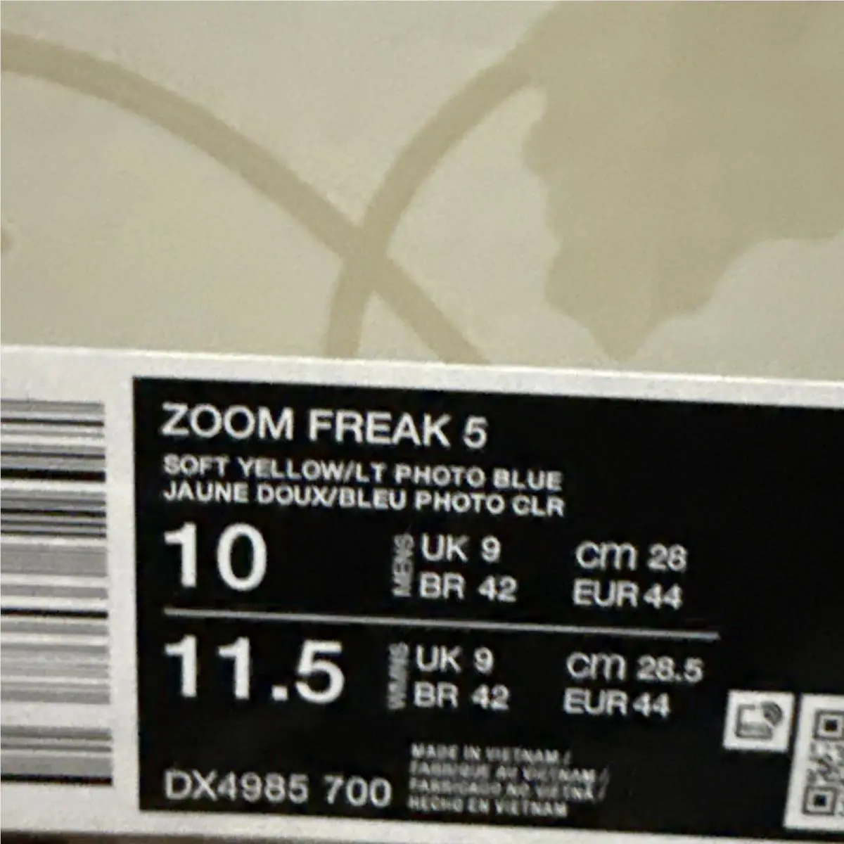 Nike shoes - Nike Zoom Freak - Zoom Freak - Yellow 4