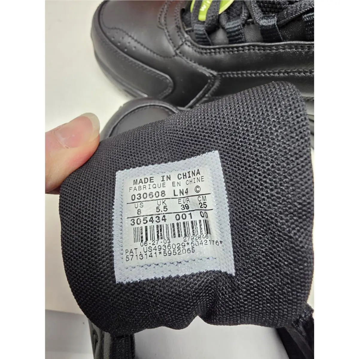 Nike shoes - Nike Air Essentials IV - Air Essentials - 030608 - Black (UPC: 823229731469) 7