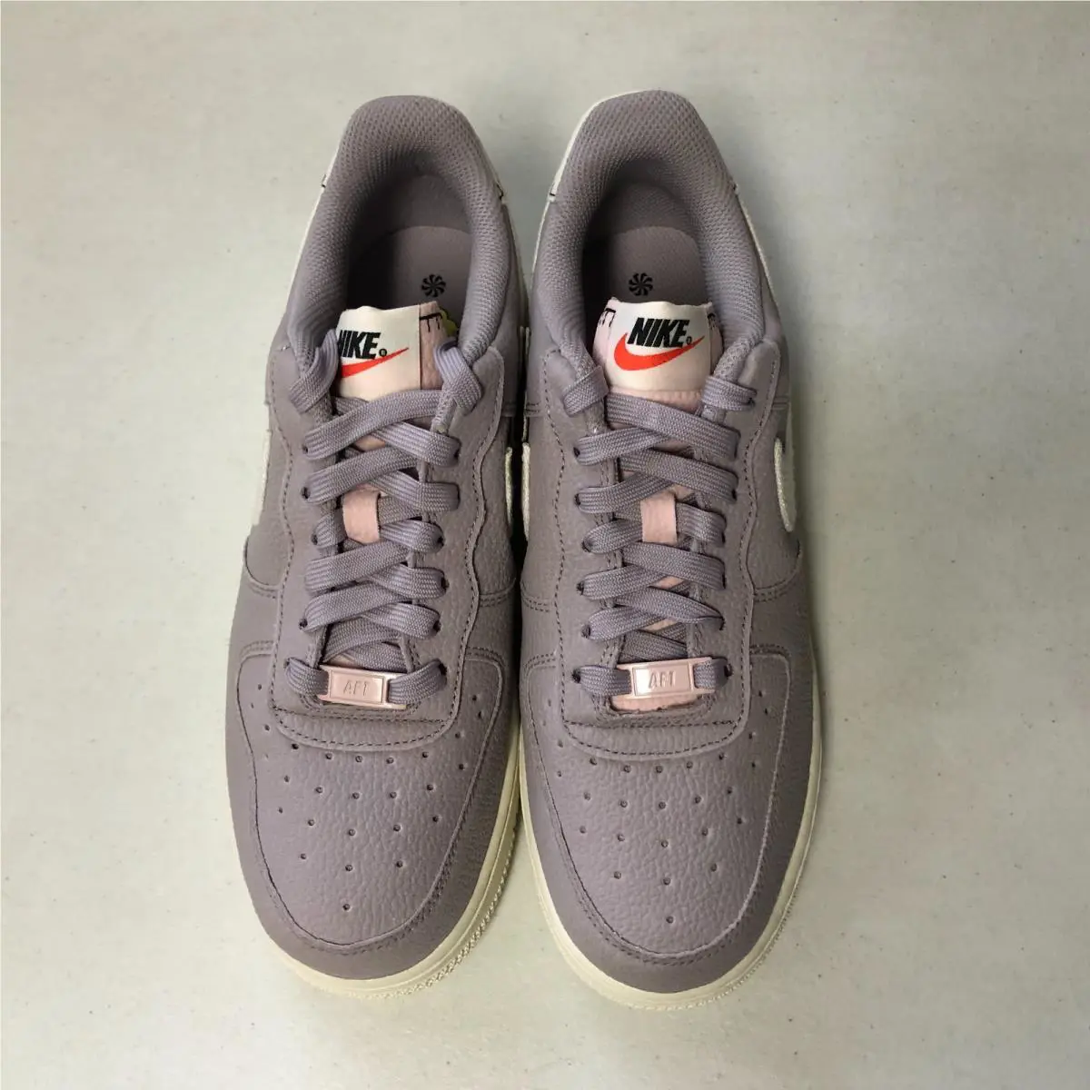 Nike shoes - Nike Air Force 1 `07 - DJ6378-500 - Amethyst Ash/Pale Ivory (UPC: 195866325081) 3