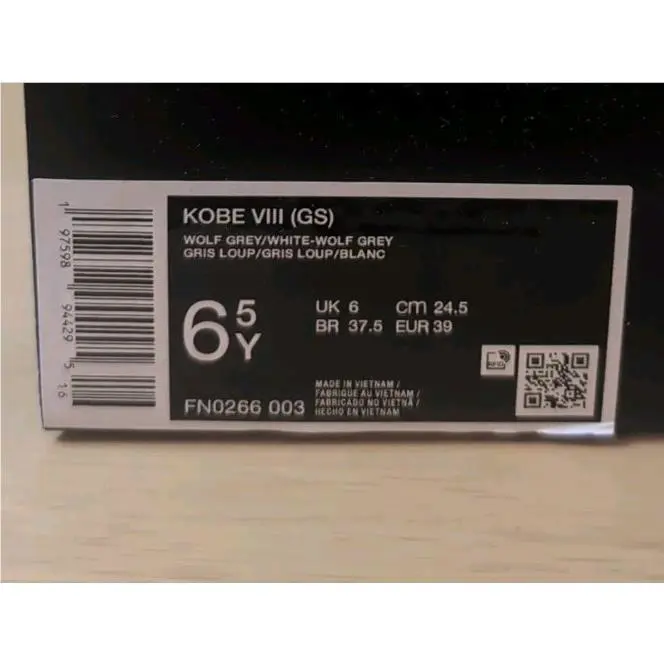 Nike shoes - Nike Kobe 8 - Kobe - Gray 4