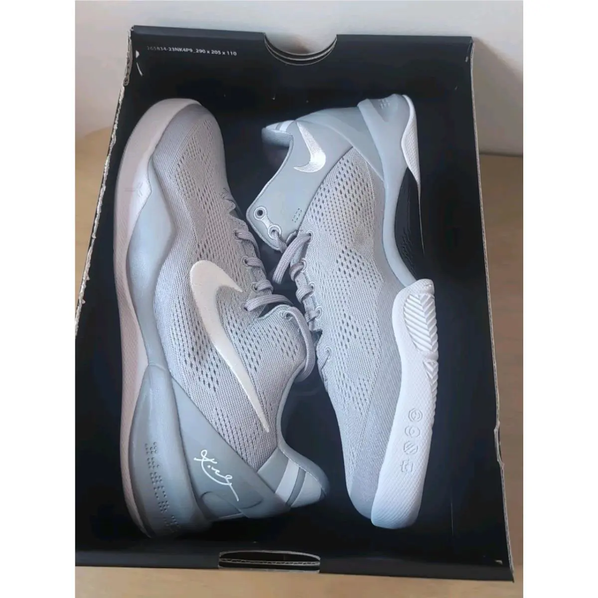 Nike shoes - Nike Kobe 8 - Kobe - Gray 5
