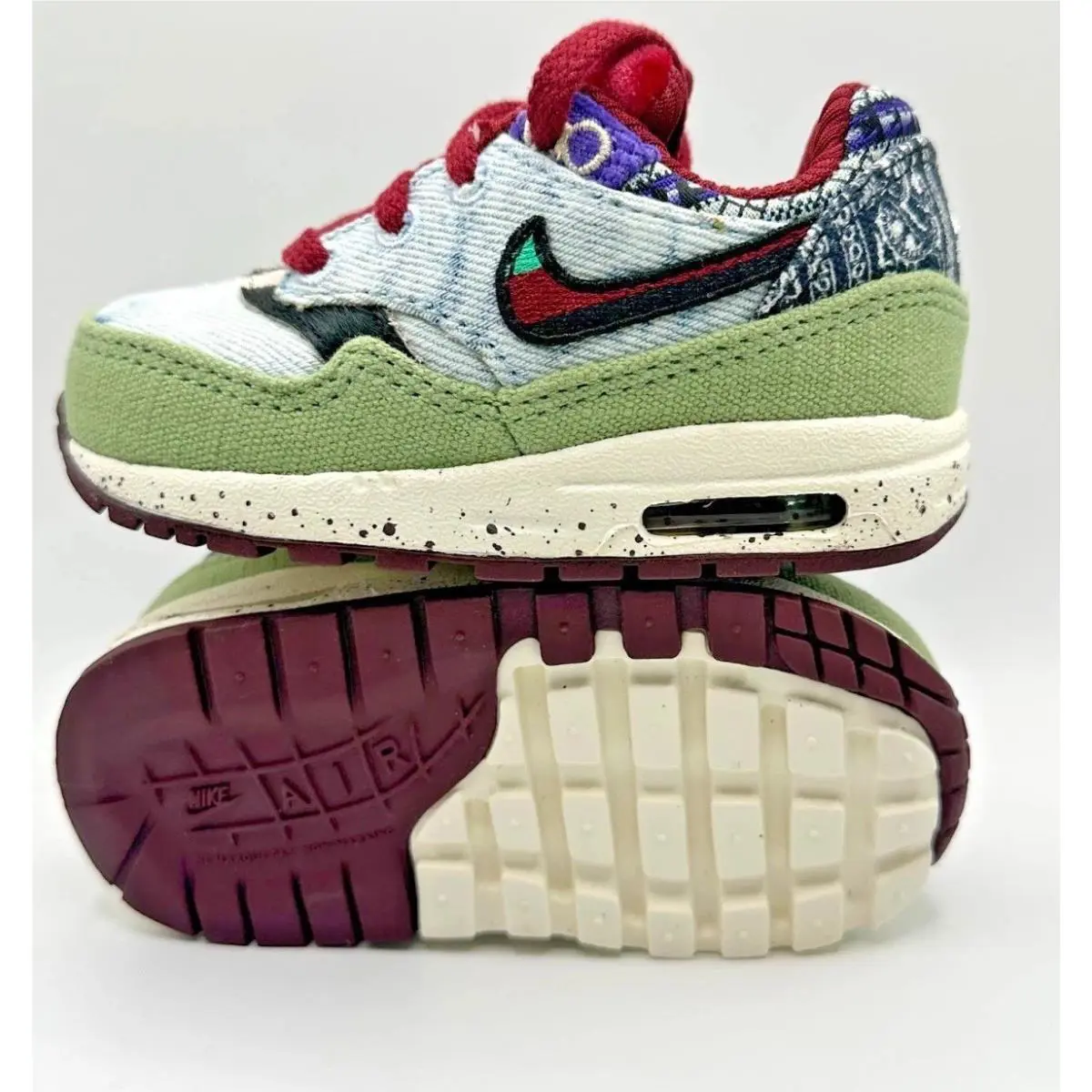 Nike Air Max 1 Concepts Mellow Denim Toddler 5C DR2363-300 Rare Collab
