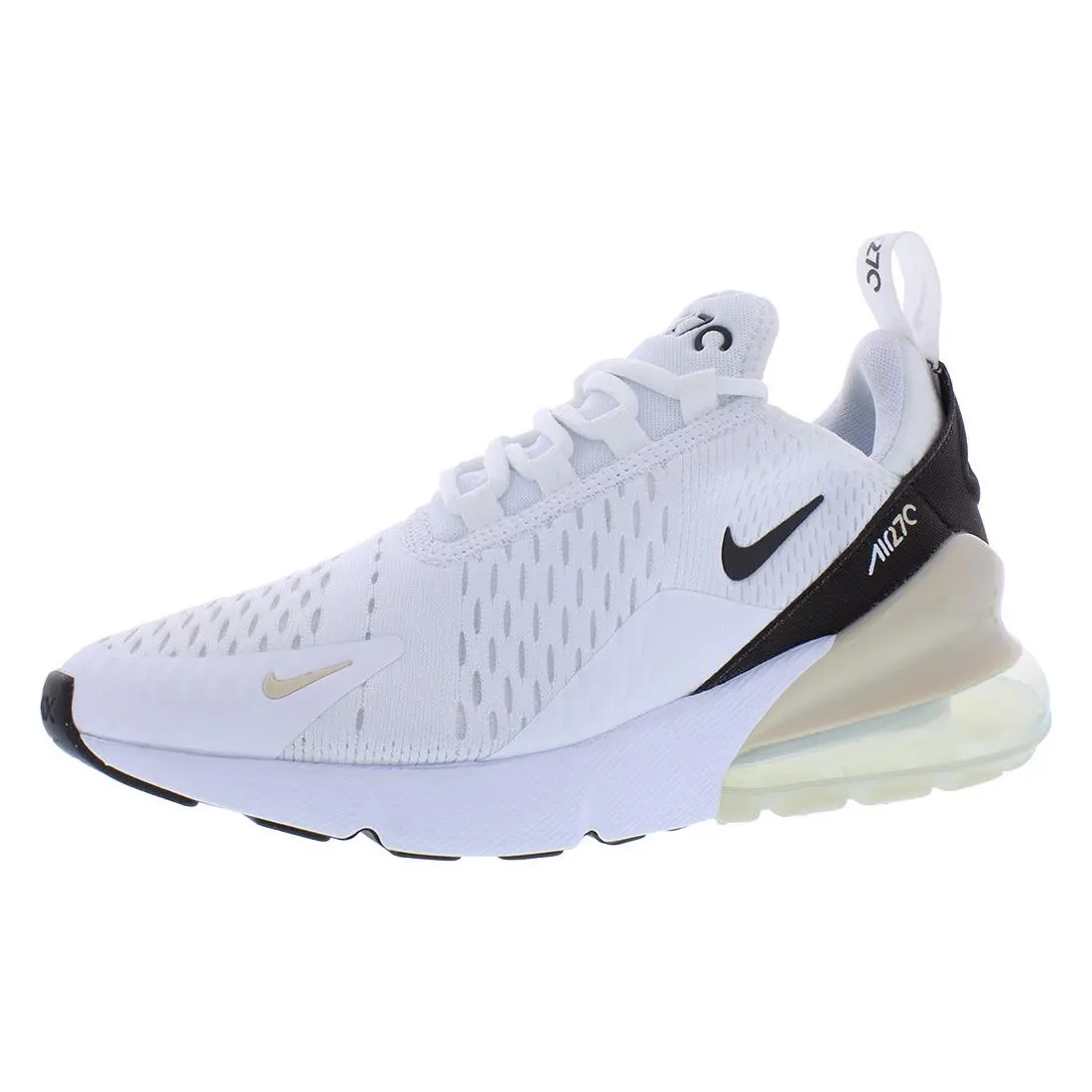 Nike Air Max 270 Womens Shoes Size 6 Color: White/velvet Brown/sanddrift
