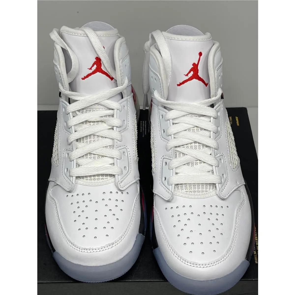 Nike shoes - Jordan Mars 270 (GS) - Mars - White Fire Red (UPC: 193148294476) 2