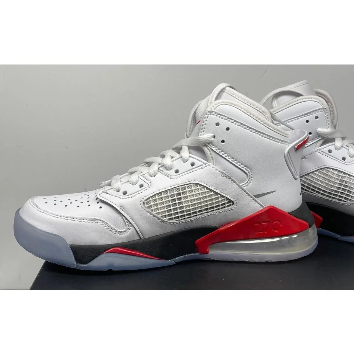Nike shoes - Jordan Mars 270 (GS) - Mars - White Fire Red (UPC: 193148294476) 4