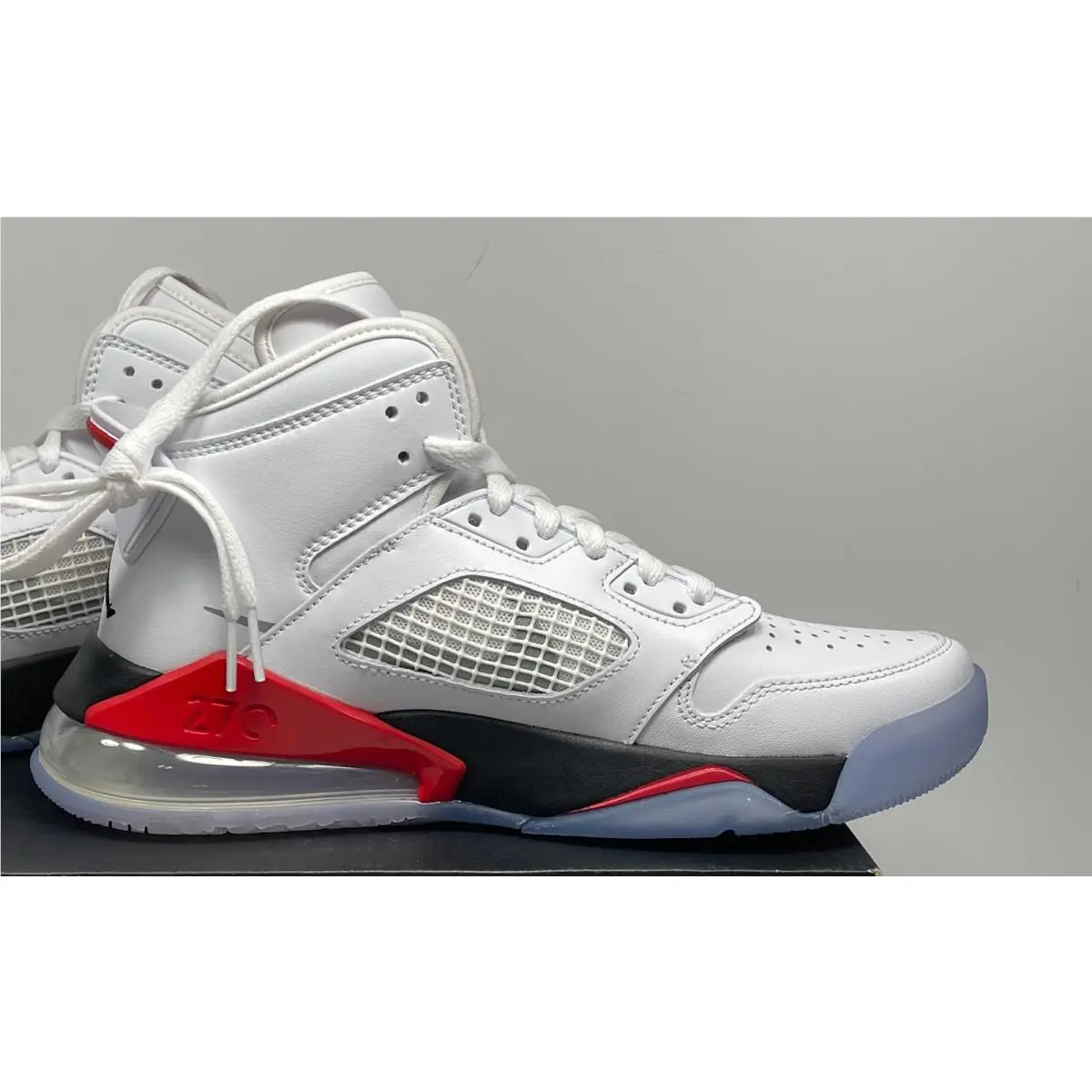 Nike shoes - Jordan Mars 270 (GS) - Mars - White Fire Red (UPC: 193148294476) 5