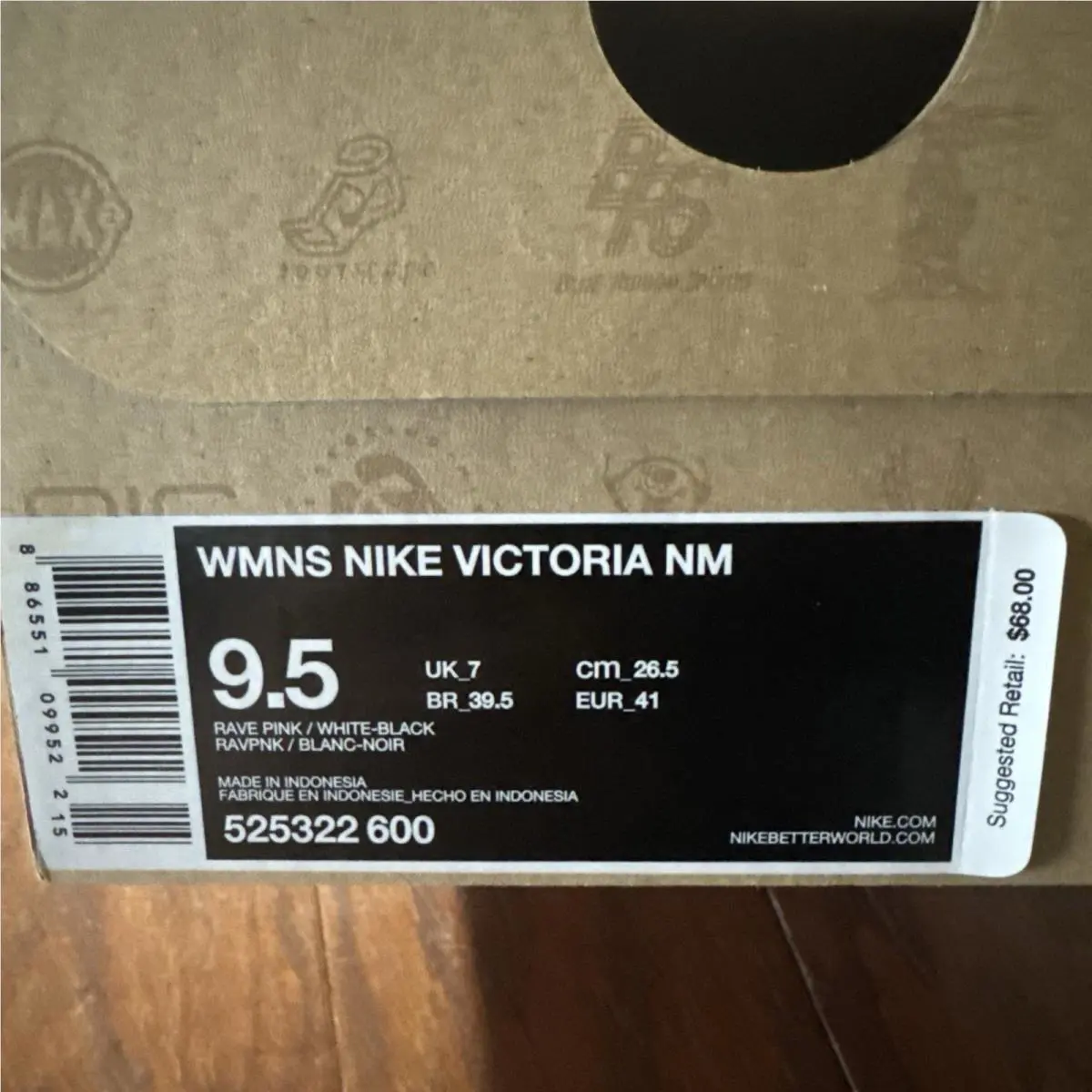Nike shoes - NIKE Victoria NM - Victoria - 525322 - Pink (UPC: 0886551099522) 0