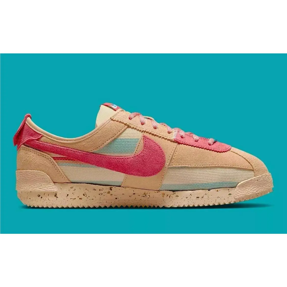 Nike Cortez SP Classic x Union LA Rare Sesame Shoes Mens 10.5 Box