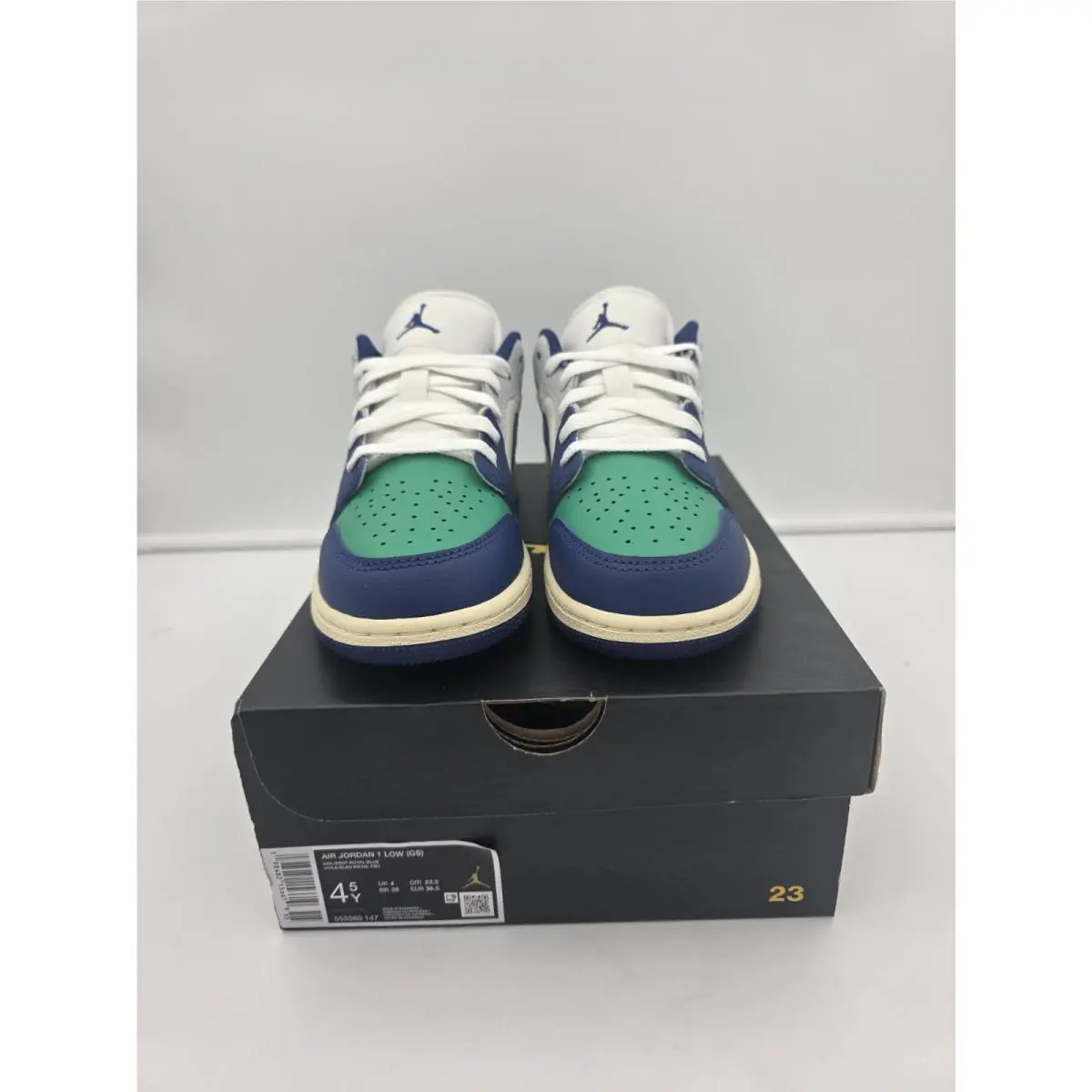 Nike shoes - Nike Air Jordan 1 - Air - 553560-147 - White (UPC: 198482156619) 0