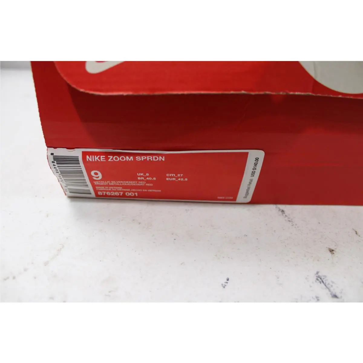 Nike shoes - Nike Air Zoom Spiridon - Air Zoom Spiridon - 876267-001 - Silver 2