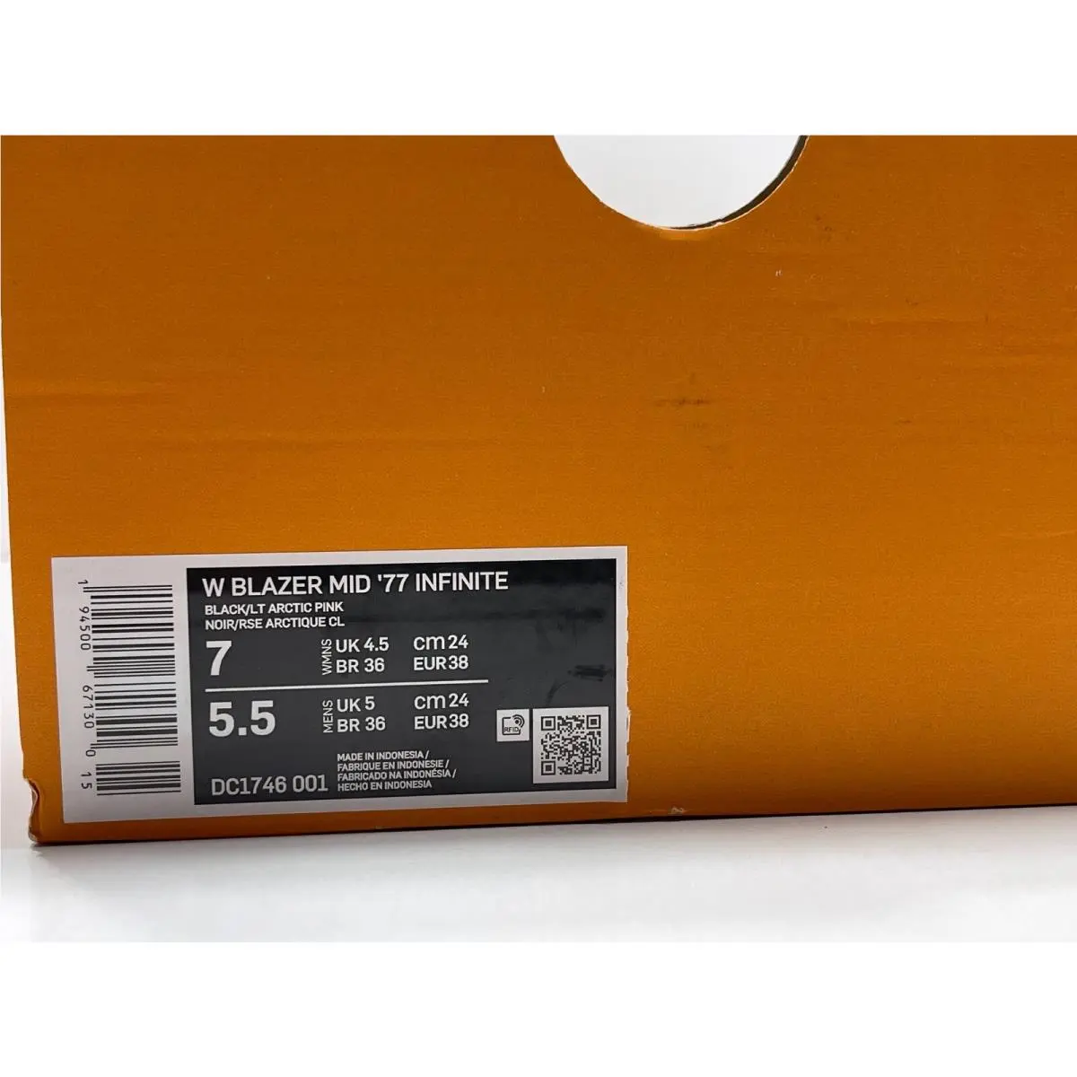 Nike shoes - Nike Blazer 77 - Blazer - Black (UPC: 194500671300) 8
