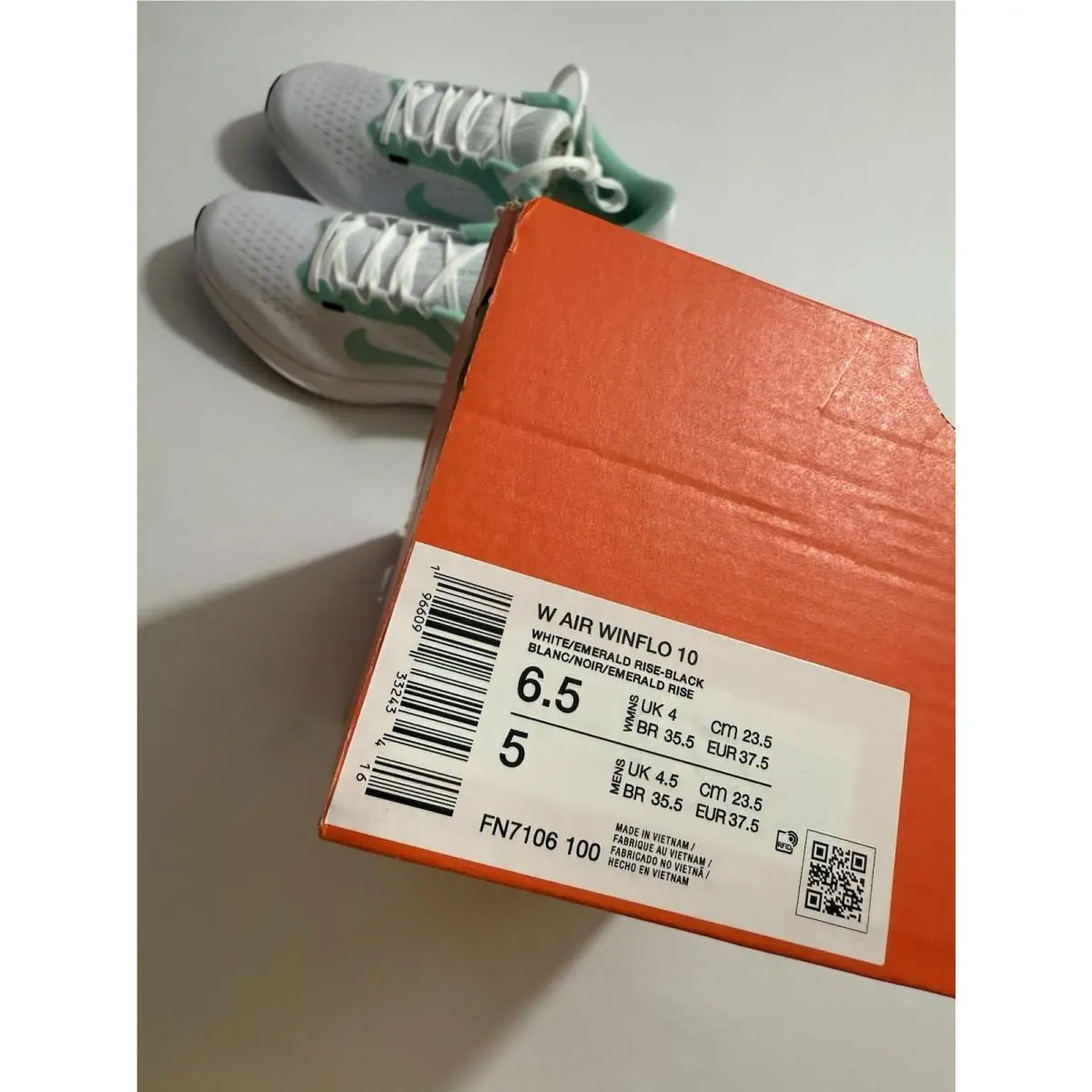 Nike shoes - Nike Air Winflo 10 - Air Winflo - FN7106-100 - White (UPC: 0196609332434) 8