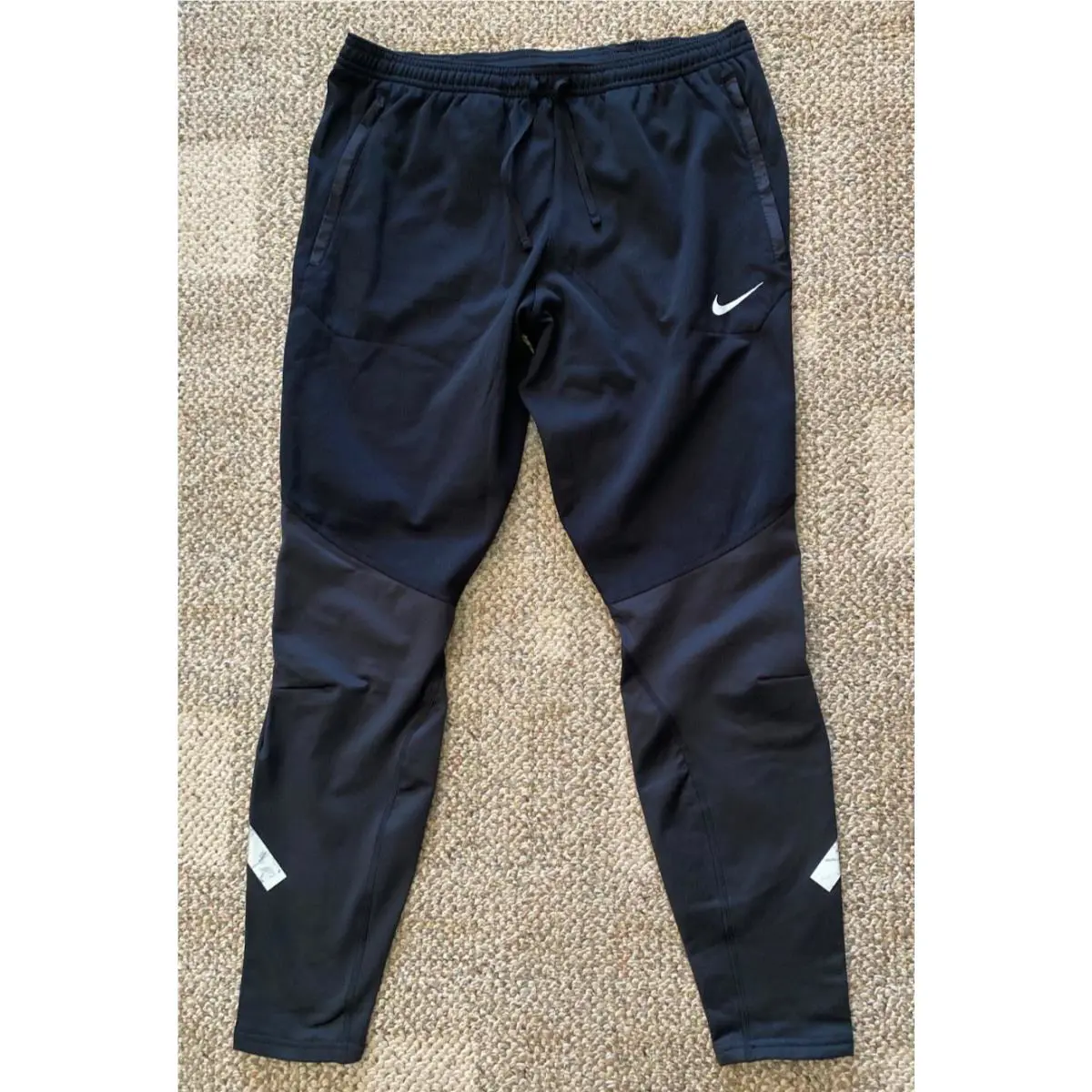 Nike Pants Athletic Therma-fit Run Division Elite DV9274-010 Black Men`s M