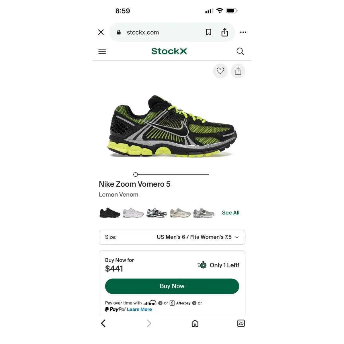 Nike shoes - Nike Zoom Vomero - Zoom Vomero - Yellow 8