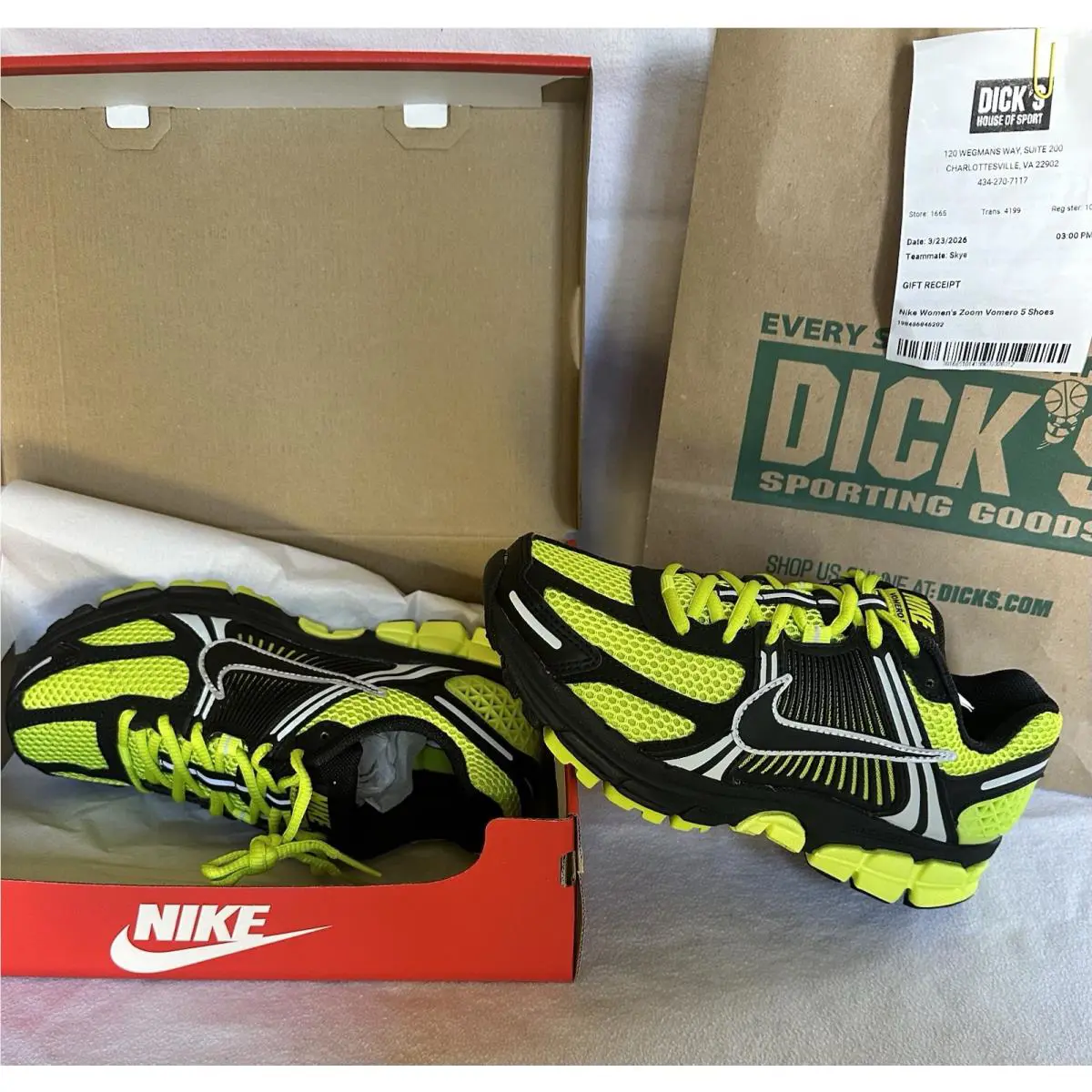 Nike shoes - Nike Zoom Vomero - Zoom Vomero - Yellow 2