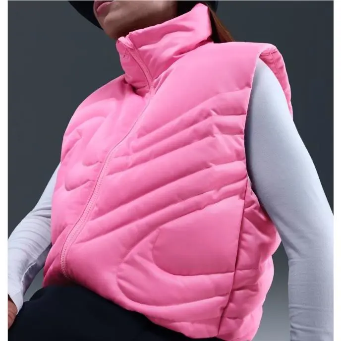 Nike Sportswear Swoosh Women`s Oversized Down Gilet HV5245-606 Size XL
