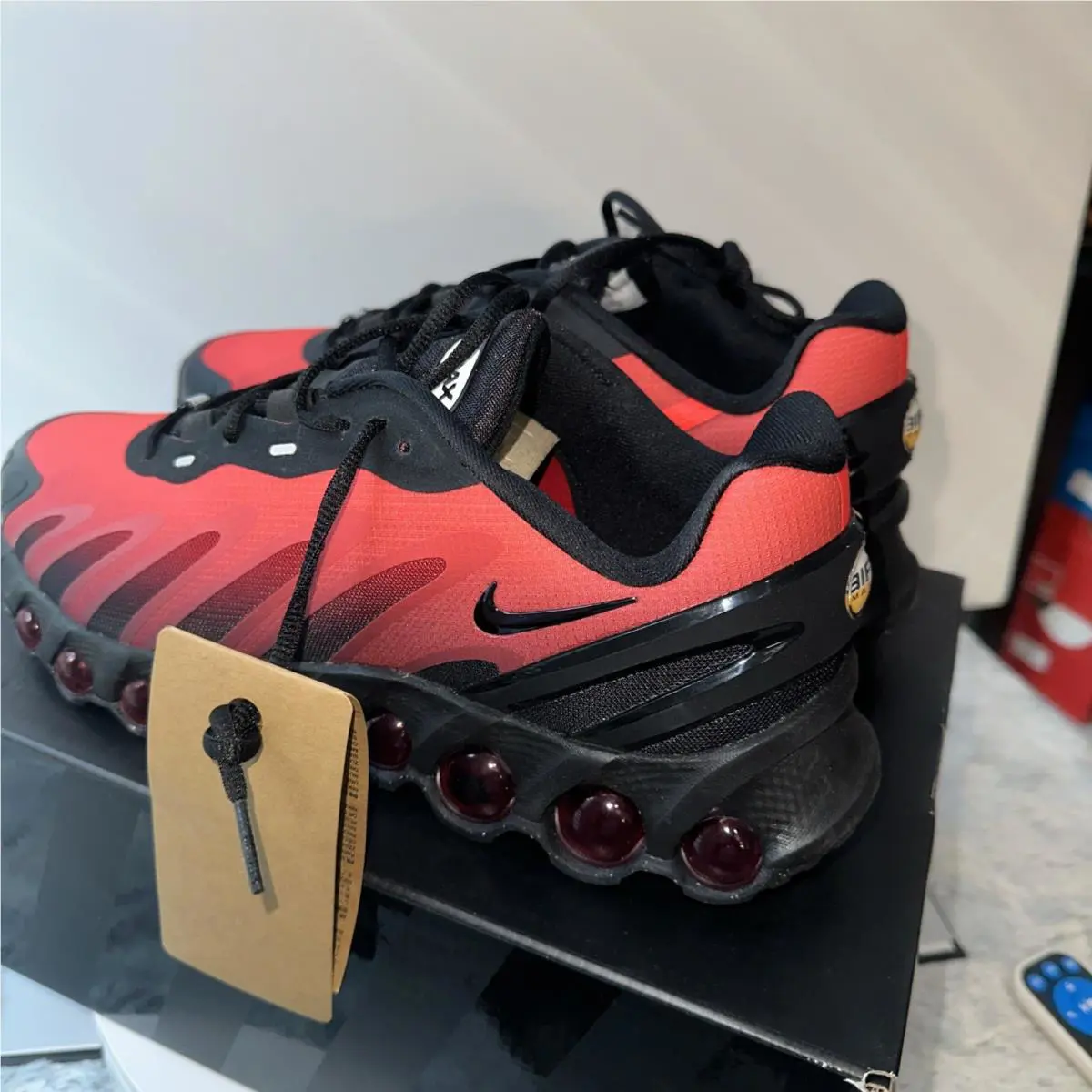 Nike shoes - Nike Air Max DN8 - Air Max - Black/Gym Red/Bright Crimson/Black (UPC: 197861287531) 7