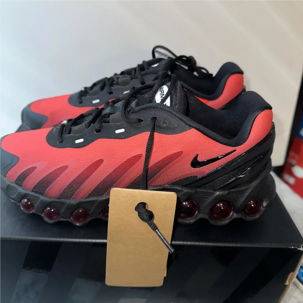 Nike shoes - Nike Air Max DN8 - Air Max - Black/Gym Red/Bright Crimson/Black (UPC: 197861287531) 6