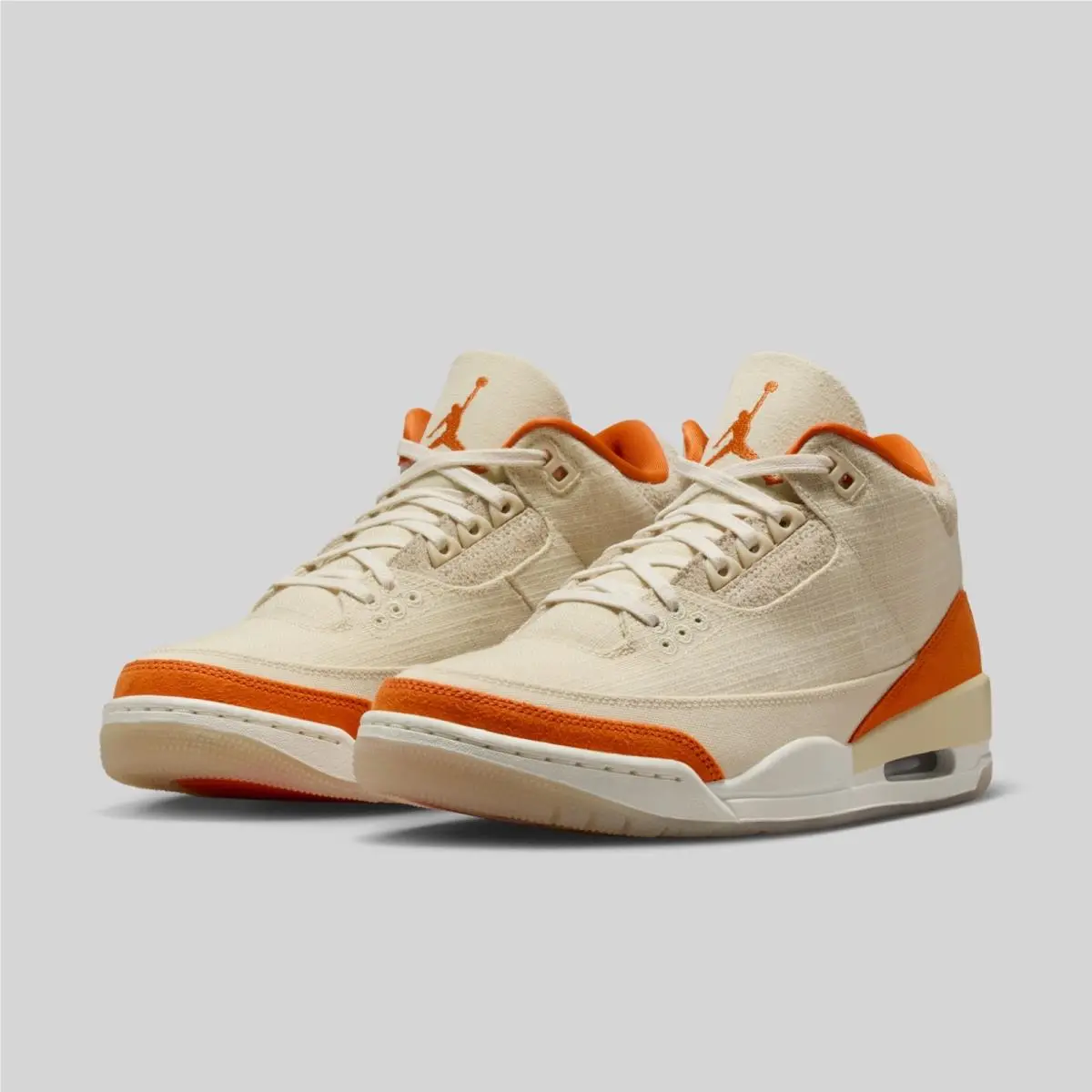 Nike Air Jordan 3 Retro Tex `starfish` Orange IH7694-200 Women`s Size 6 Shoes
