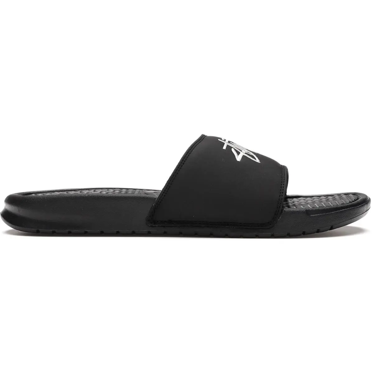 Size 12 Nike Benassi Stussy Black