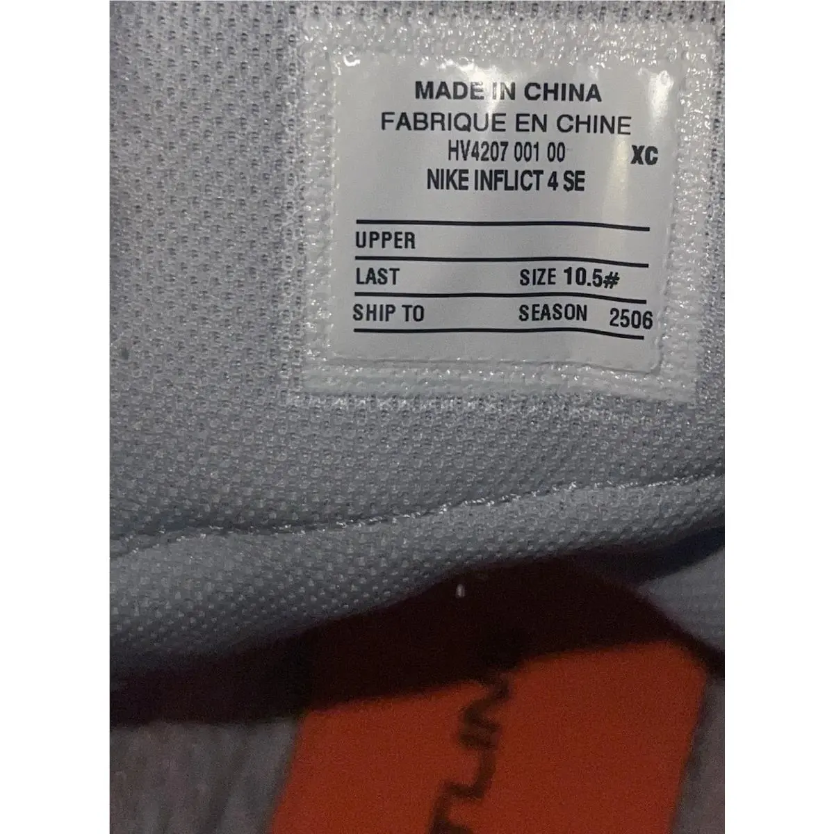 Nike shoes - Nike Inflict - Inflict - HV4207-001 - Gray 7