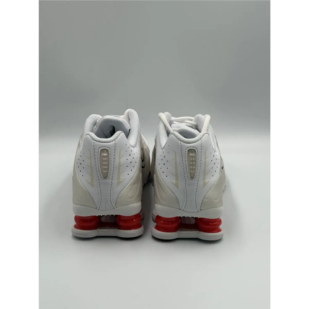 Nike shoes - Nike Shox R4 - Shox - White 4