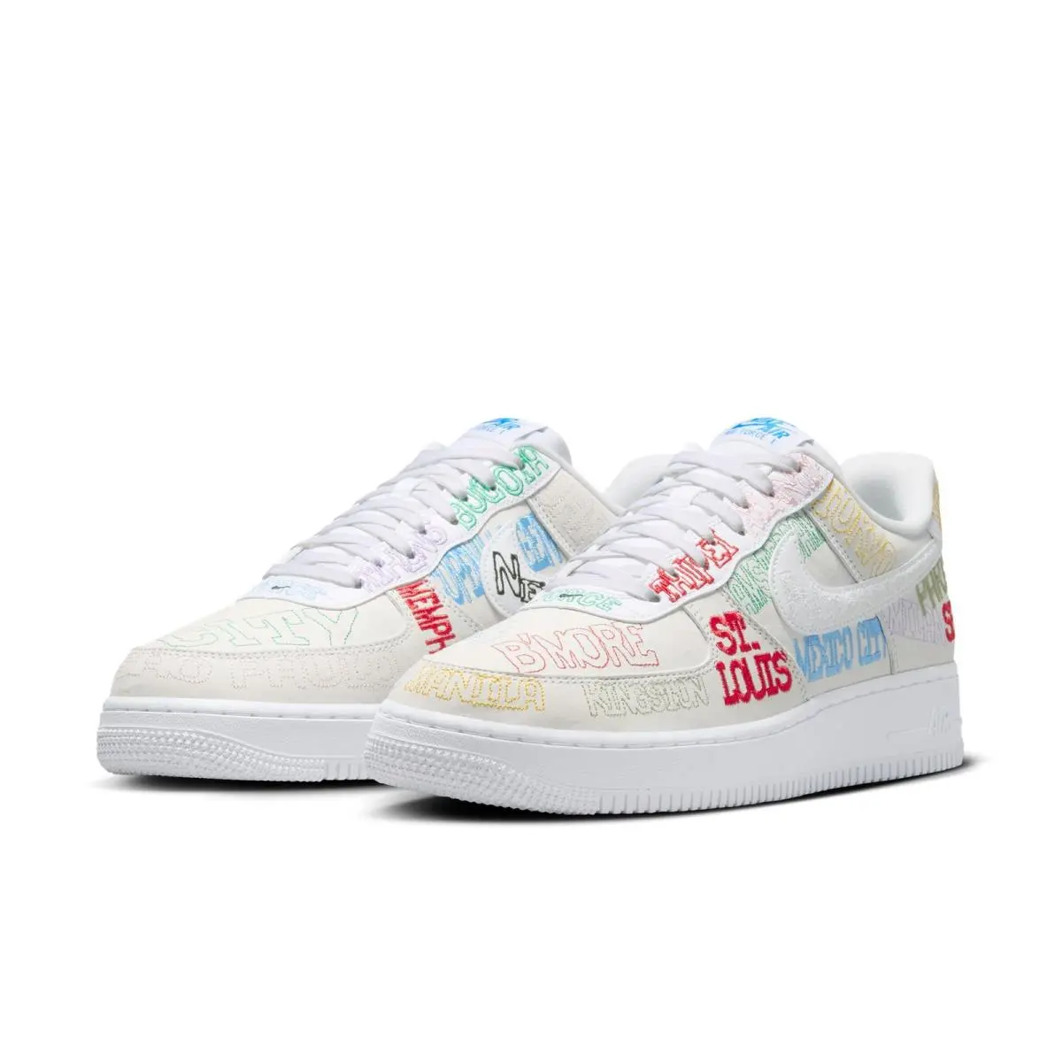 Mens Nike Air Force 1 07 LV8 II1549-100 White/white Retro Casual Sneaker-size 13