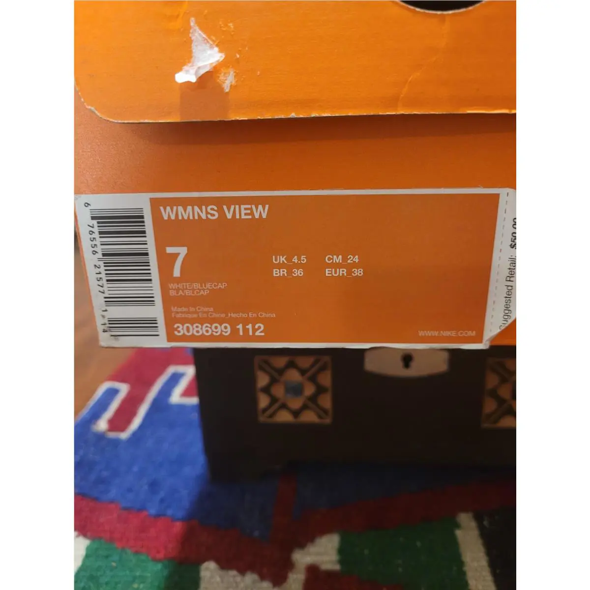 Nike shoes - Nike View - View - white/blue cap 5