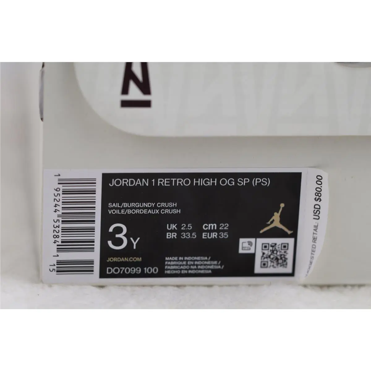Nike shoes - Air Jordan 1 - Air - White 8