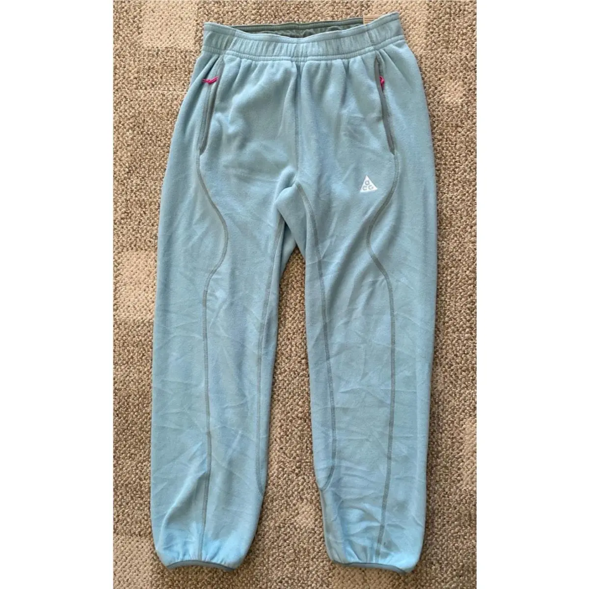 Nike Acg Fleece Pants Sweatpants Polartec Wolf Tree HV1123-017 Men`s M Medium