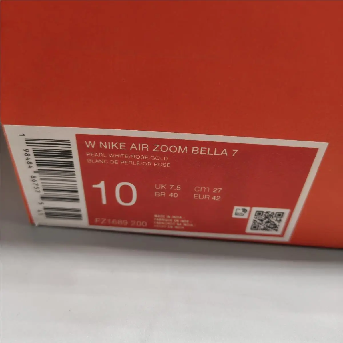 Nike shoes - Nike Zoom Bella 7 - Zoom Bella - FZ1689-200 - Ivory 8