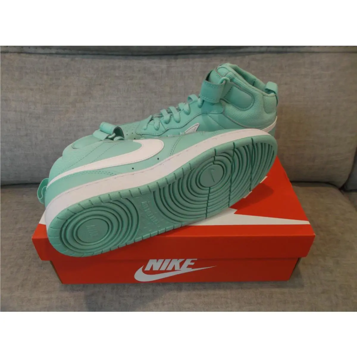 Nike shoes - Nike Court Borough Mid 2 CD7782-300 - CD7782-300 - Green (UPC: 196608448273) 1