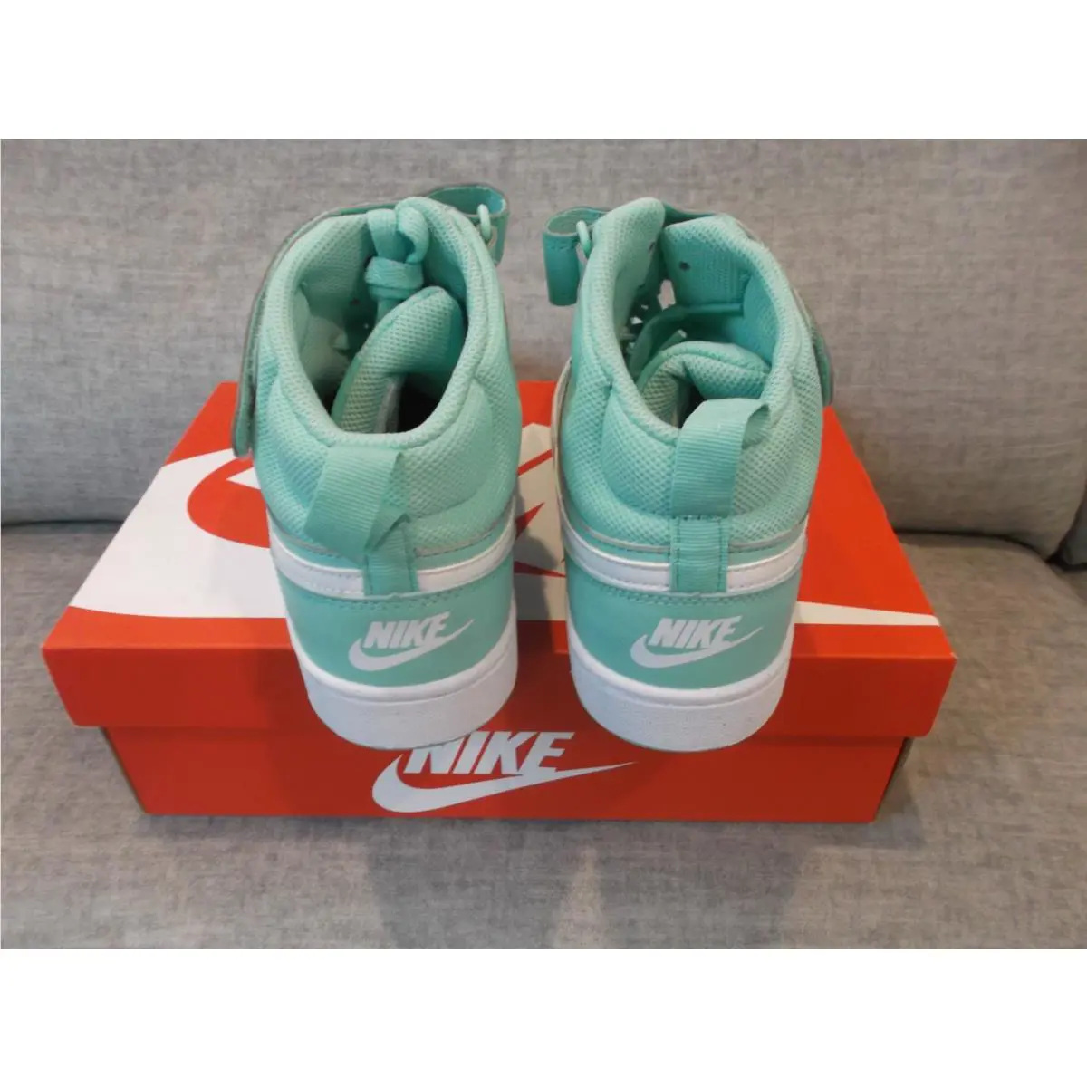 Nike shoes - Nike Court Borough Mid 2 CD7782-300 - CD7782-300 - Green (UPC: 196608448273) 2