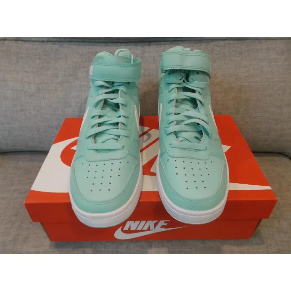 Nike shoes - Nike Court Borough Mid 2 CD7782-300 - CD7782-300 - Green (UPC: 196608448273) 3