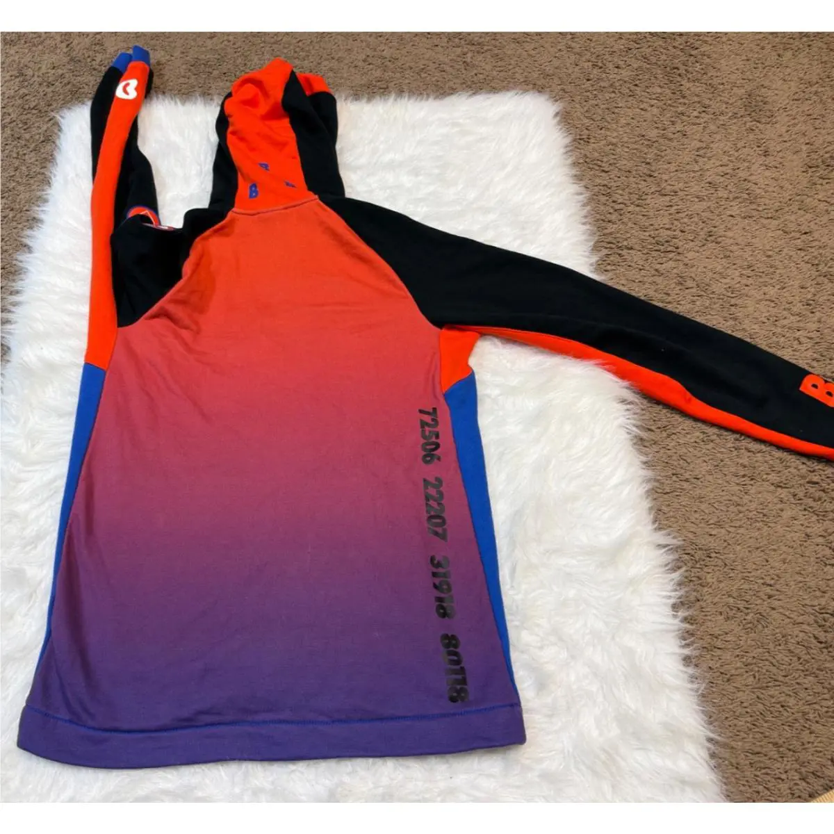 Nike clothing - CV2322-480 - CV2322-480 - Multicolor, Manufacturer: Blue, Orange, Black 2