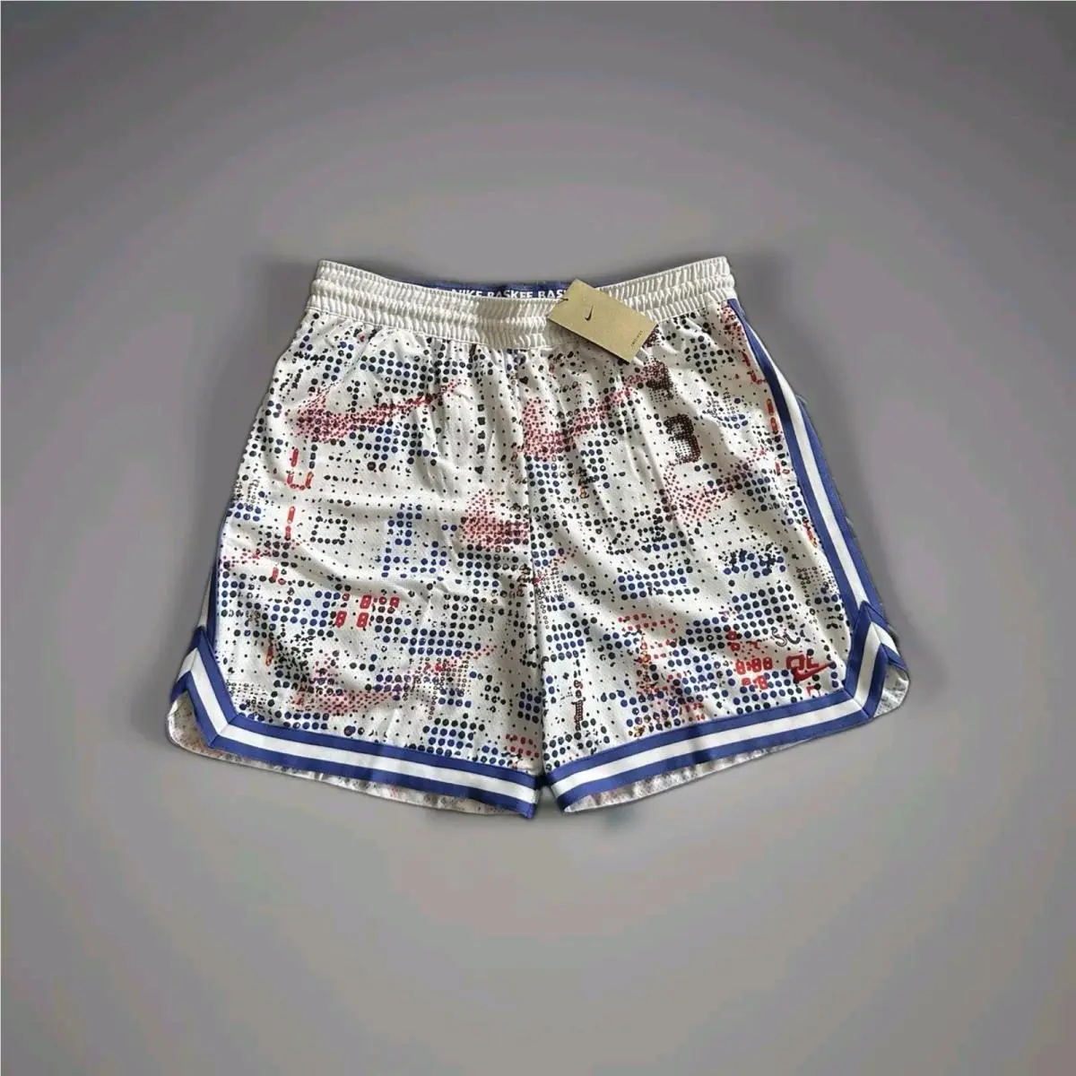 Nike Dri-fit Dna Basketball Shorts White Men`s Size XL FZ0685-100