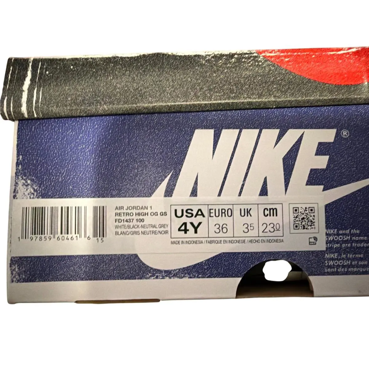 Nike shoes - Air Jordan 1 Retro High OG GS - Blue 5