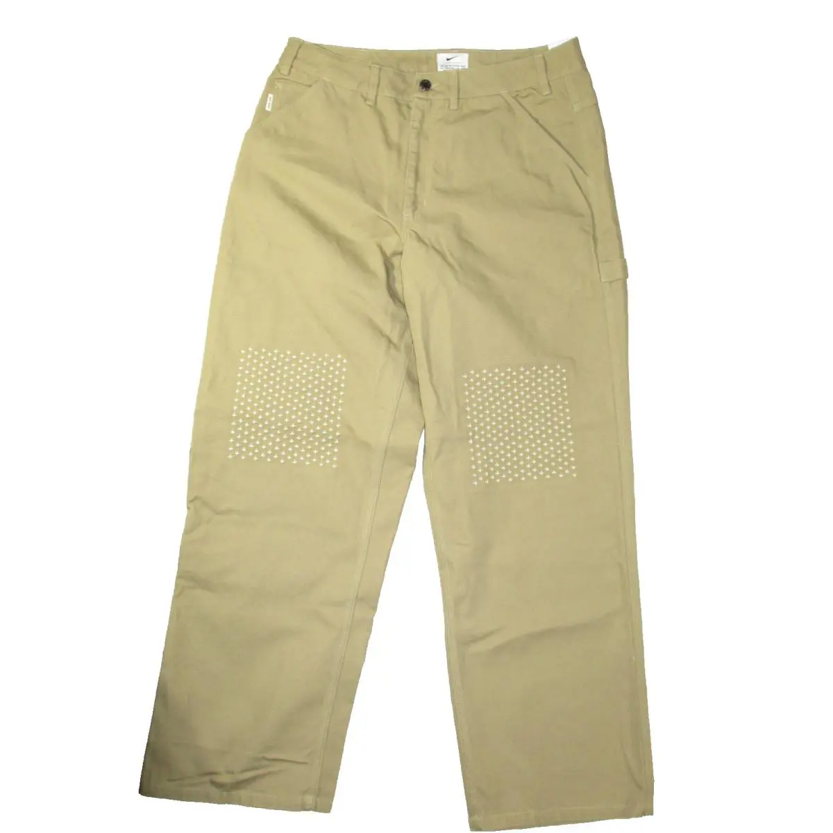 Nike Life Men`s Carpenter Pants HJ8478-297 Beige Desert Size 36