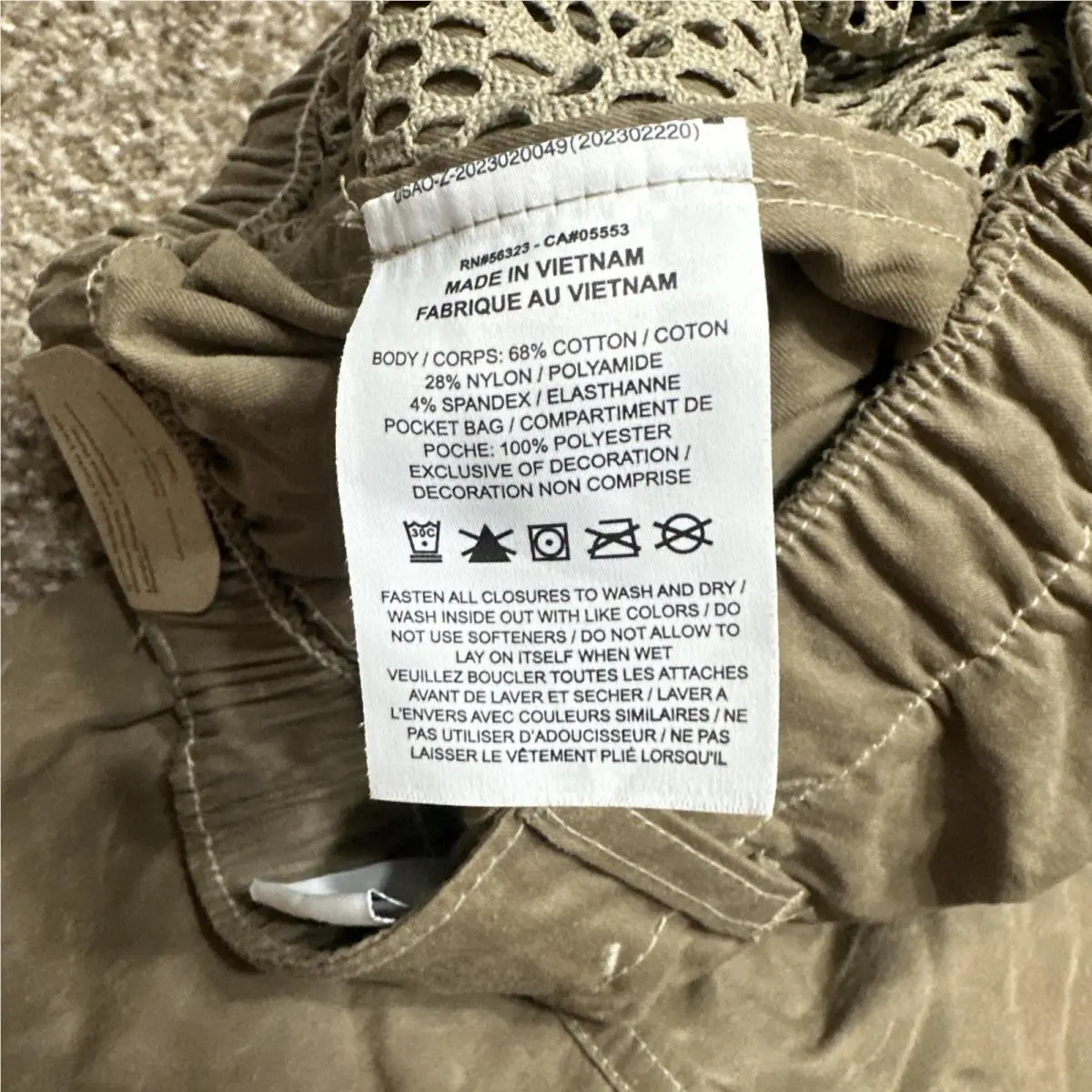 Nike clothing - Tech Pack - Tech Pack - FN2614 - Beige (UPC: 196976173234) 13