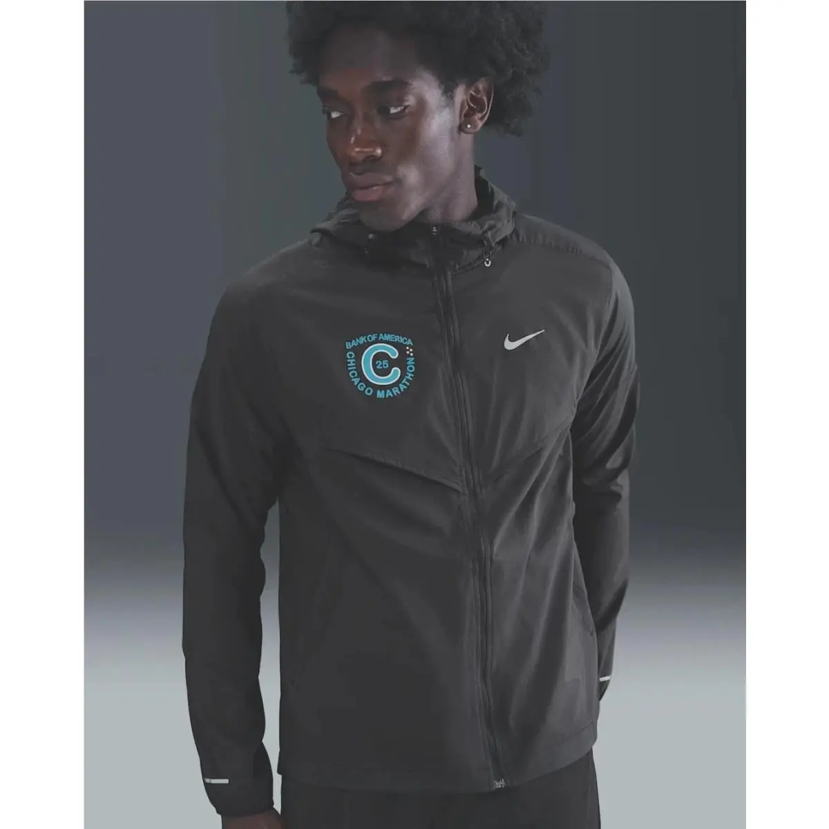 Nike clothing - Chicago Marathon - Chicago Marathon - HQ4267010 - Black (UPC: 198485318342) 0