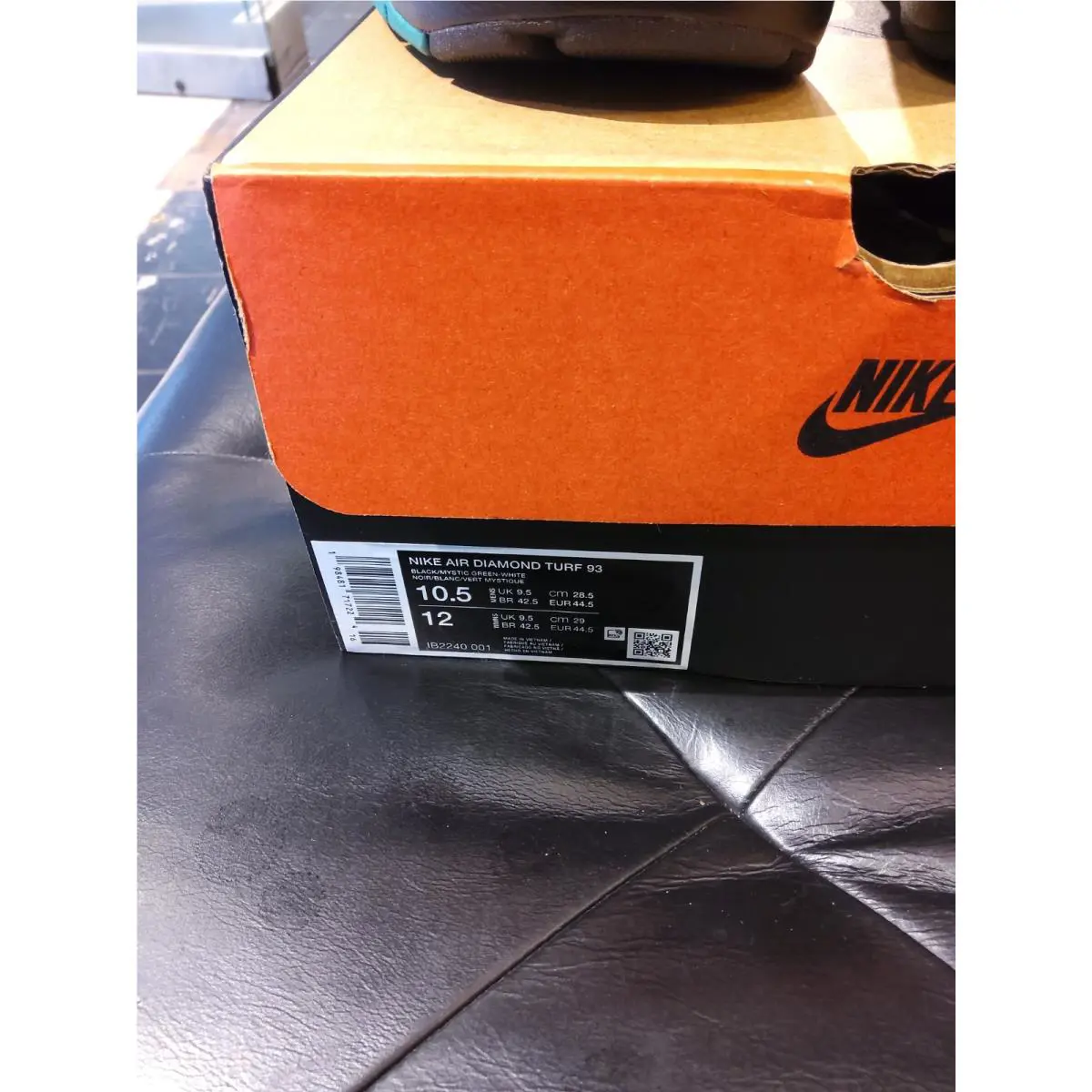 Nike shoes - Nike Air Diamond Turf - Air Diamond Turf - White 5