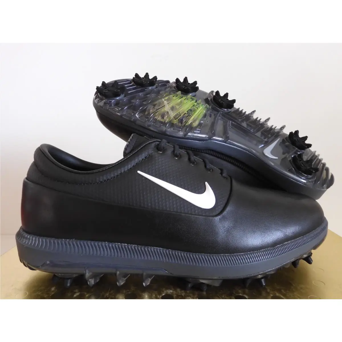 Nike Air Zoom Victory Tour Golf Black-white-dark Grey Sz 8 Rare AQ1479-002