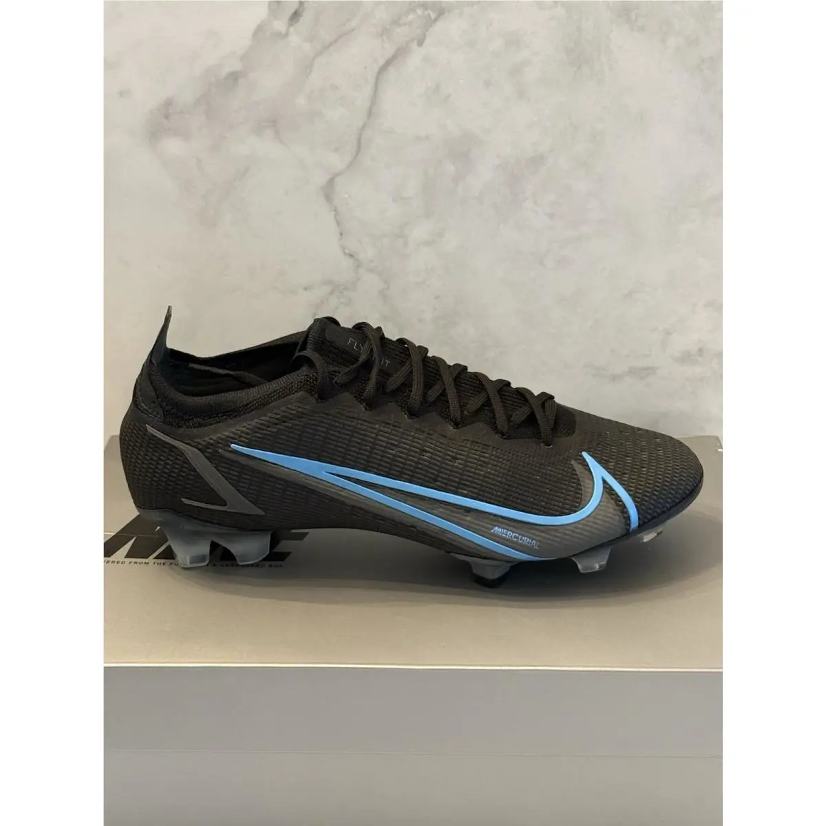 Nike Mercurial Vapor 14 Elite FG Soccer Cleats Black CQ7635-004 Men’s Size 8 US