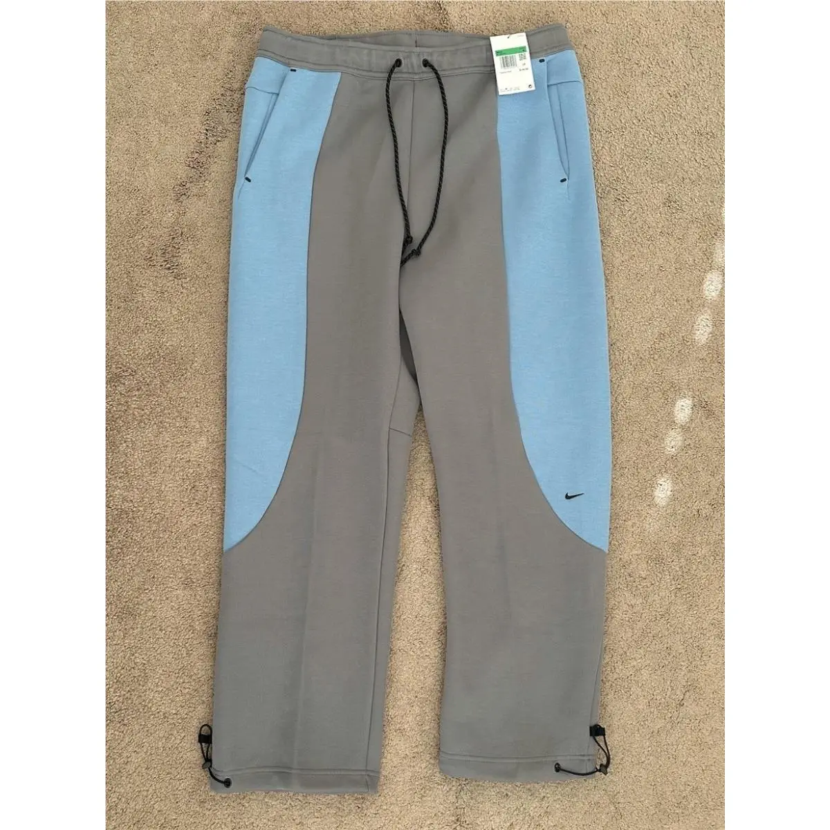 Nike Tech Fleece Color-block Open-hem Pants Men`s Size XL IF323-015