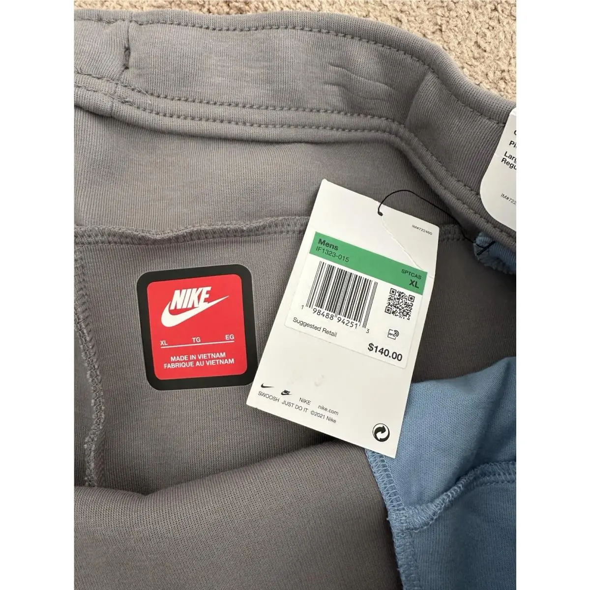 Nike clothing - Nike - IF323-015 - Gray 0