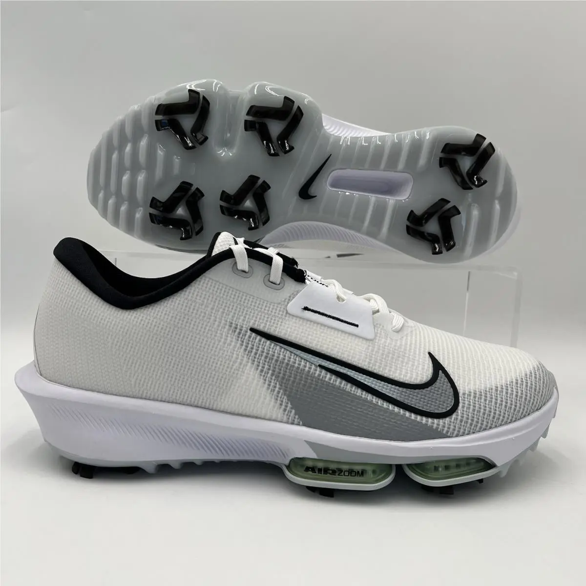 Mens Size 10.5 Nike Infinity Tour 2 White Vapor Green Golf Shoes FD0217 100
