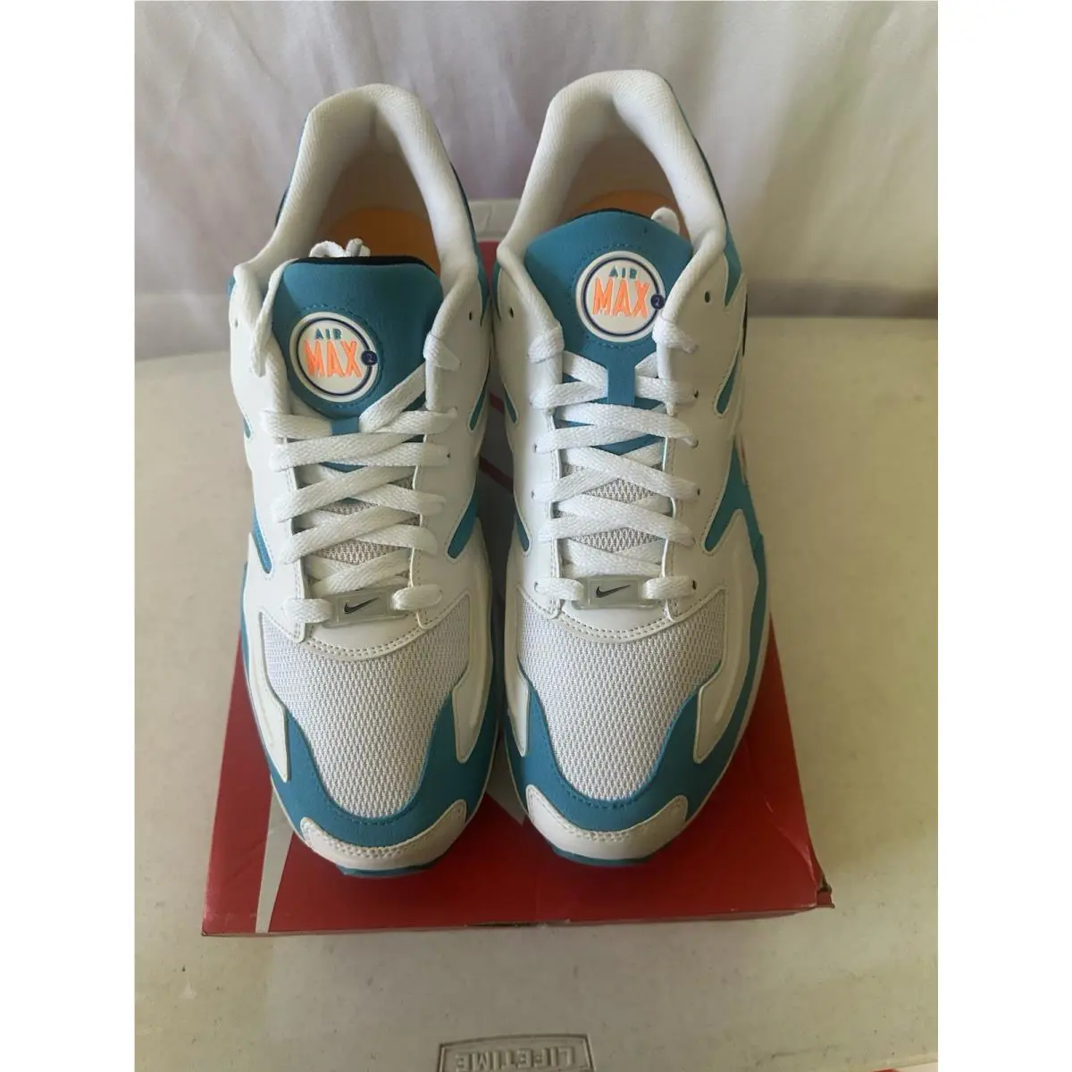 Nike shoes - Nike Air Max2 Light - Air Light - AO1741-100 - Blue 2